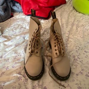 Beige 1460 Doc Martens Size 7 Womens